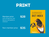 Songbird Diet Index, 2nd Ed